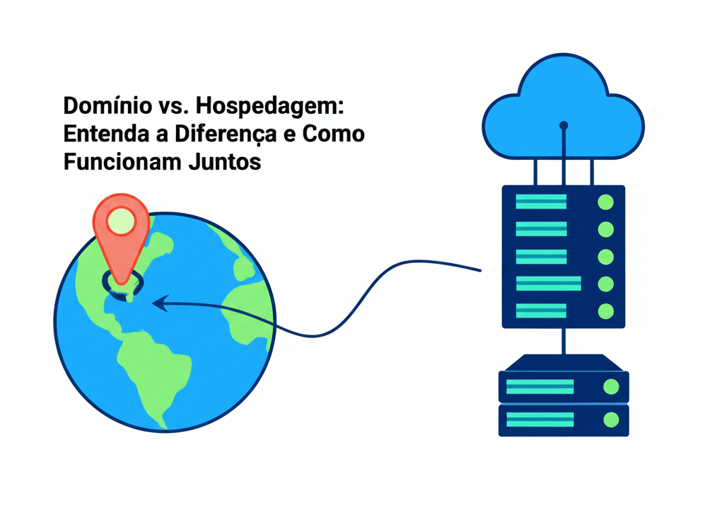 domínio e hospedagem