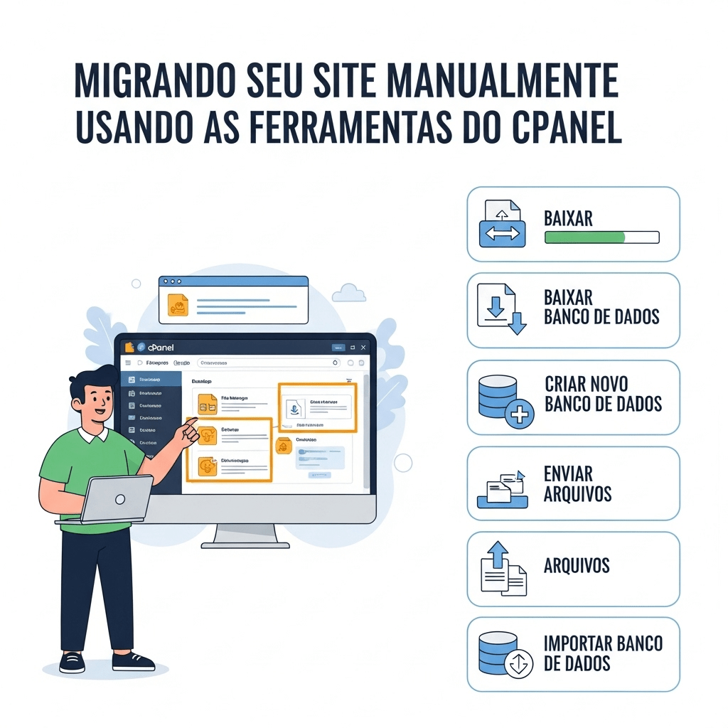 migrar site com cpanel